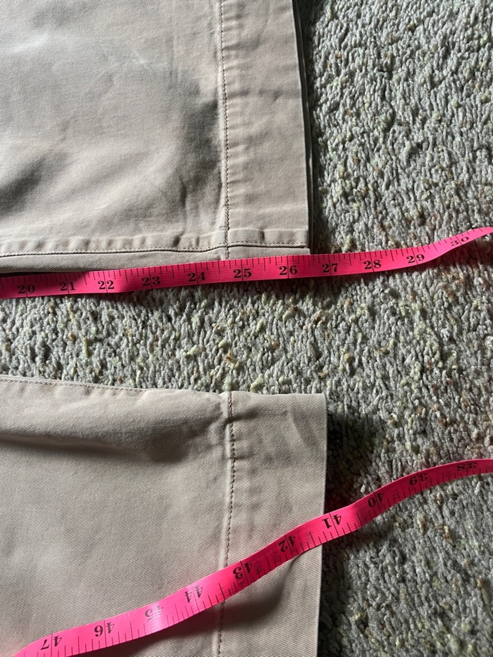 Talbots Misses Wide-Leg Chinos in Light Tan - Picture 5 of 7